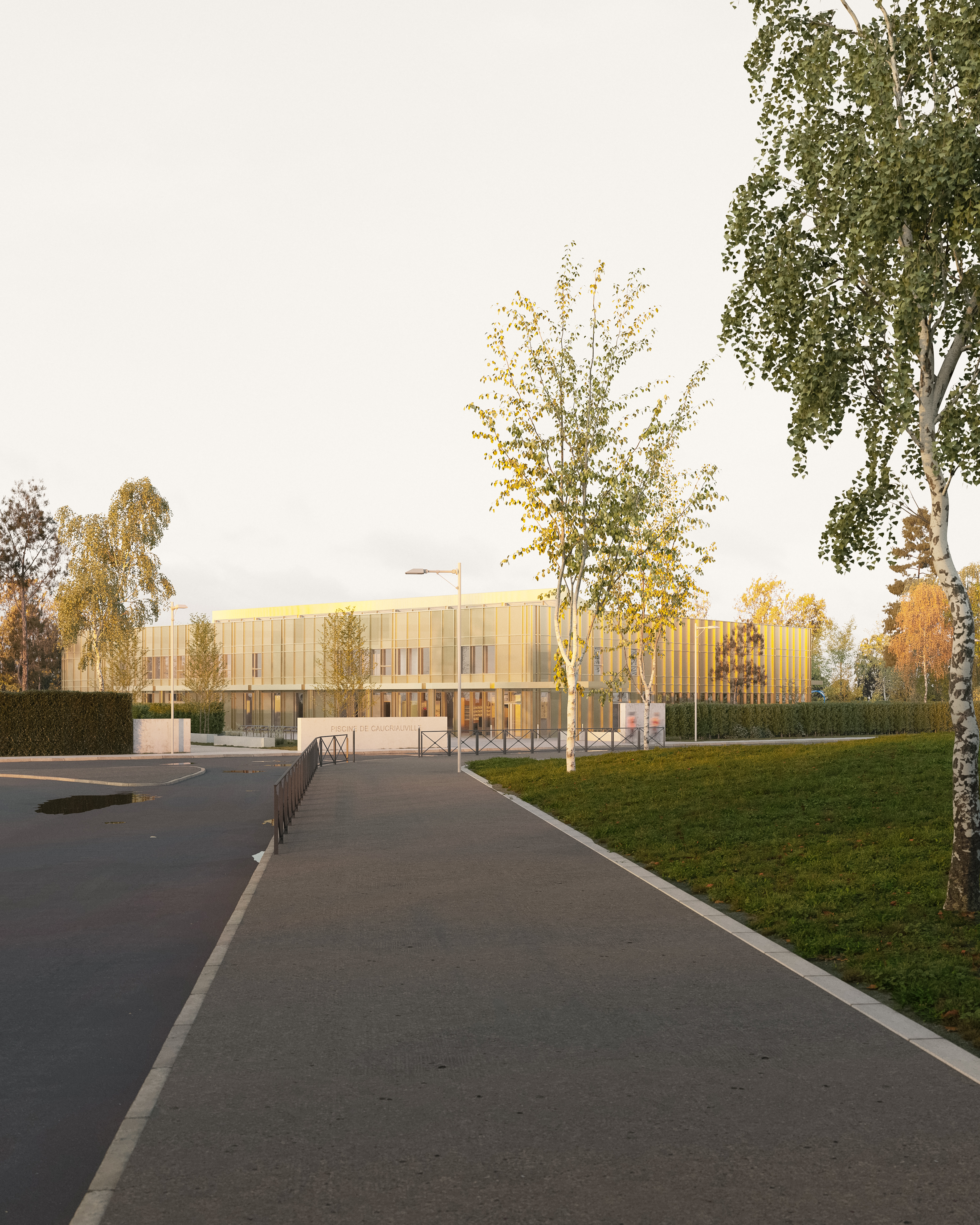 TNA ARCHITECTES - PISCINE DE CAUCRIAUVILLE